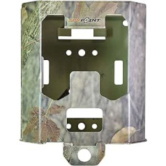 SpyPoint Metallgehäuse SB-200 Kameras mit 42 LEDs (mit SOLAR und Antenne) Wildüberwachungskamerazubehör, Camo, S