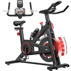 Dripex Exercise Bike, Indoor Cycling Bike, Fitness Bike with Strong Magnetic Resistance - 150 kg Load Capacity