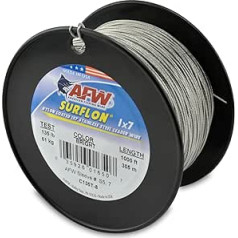 American Fishing Wire Surflon Nylon Coated 1x7 Stainless Steel Leader Wire