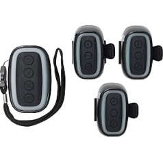 Madcat Topcat 3+1 Alarm Set - Catfish Bite Alarm for Fishing for Catfish, Wireless Bite Alarm for Catfish Fishing, Bite Alarm Set for Catfish, Bite Alarm for Catfish Fishing