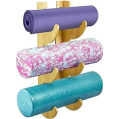 Yes4All PE Fascia Roller 30/45/61/91 cm Soft Density Foam Roller for Legs, Foam Roller for Back, Legs, Training, Gym, Pilates, Fitness, Yoga