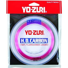 Yo-Zuri Fluorocarbon-Vorfachschnur, 91 m, Rosa, 11,3 kg