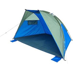High Peak Bilbao Beach Shelter, Blue/Grey
