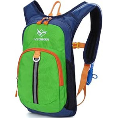 Ivygreen Kids Hydration Backpack Hiking Backpack for Boys or Girls with 1.5L Water Bladder