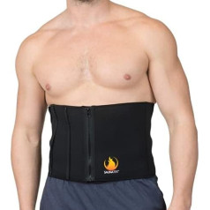 SaunaTek Unisex Sauna Waist Trimmer Belt for Abdominal Training and Muscle Training, Neoprene