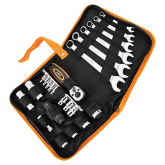 NEO Motorcycle tool set - 25 pcs. - soft case
