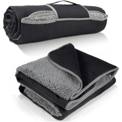 Kato Tirrinia Camping Blanket Waterproof Outdoor Blanket Hut Sleeping Travel Blanket Sandproof Warm Picnic Blanket Fleece Mat for Camping, Outdoor, Picnics, Travel, Beaches, Dogs and Home Use