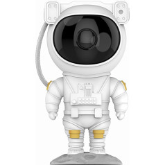 SH-RuiDu Astronaut Galaxy Projector, Rotating Astronaut Galaxy Star Projector, Astronaut Space Nebula Projector with Timer, Remote Control, Bedroom Decor, Aesthetics for Bedroom, Gifts, Party