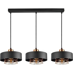 Adviti CHIRO Pendant Light Black E27 (3 Light Sources)