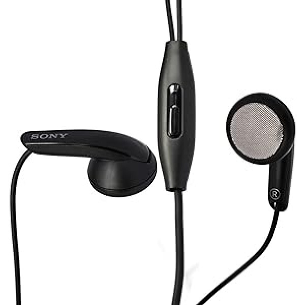 Sony Original Headset MH-410C Xperia Z1 Ultra Headphones in Black with Call Acceptance Button On/Off In-Ear Earplugs