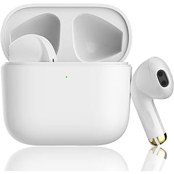 Bluetooth Kopfhörer,In-Ear Drahtlose Kabellose Kopfhörer,Noise-Cancelling-Kopfhörer für immersiven Klang,42 Stunden IPX7 Wasserdicht Smart Touch Wireless Kopfhörer,für iPhone Samsung Xiaomi Huawei