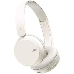 JVC On-Ear BT Headphones White HA-S36W-W-U