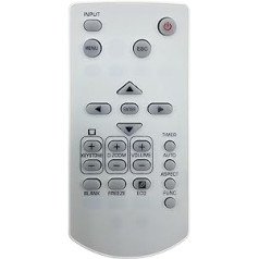 Leankle Remote Control YT-150 for Casio Projectors XJ-V1, XJ-V2