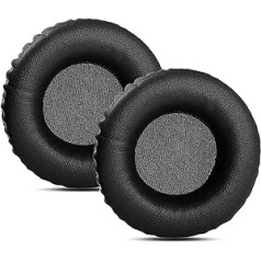 Professional Replacement Ear Pads Compatible with Sony MDR RF6500 MDR RF 6000 Headset Headphone Ear Pads with Soft Protein Leather/Memory Foam