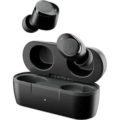 Skullcandy Jib True 2 Wireless In-Ear Headphones, 32 Hours Battery Life, Micro, Compatible with iPhone, Android and Bluetooth Devices - Black