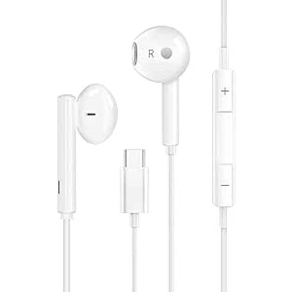 KP TECHNOLOGY Motorola Edge 20 Pro - In-Ear Headphones with Inline Remote for Motorola Edge 20 Pro