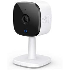 eufy Security Solo Indoor Cam C120, 2K Plug-In Überwachungskamera für Innenbereiche, WLAN,IP Kamera, Sprachassistent, Bewegungssensor, Nachtvision, HomeBase nicht kompatibel(Generalüberholt)