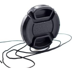40.5mm Front Lens Cap Compatible with All Nikon/Canon/Sony Brands, Diameter 40.5mm Camera Lens and Other Lenses with 40.5mm Filter Thread (40.5mm Camera Lens Cap)
