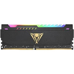 Patriot Viper Steel RGB DDR4 32GB (2 x 16GB) 3600MHz CL16 Gaming Memory Kit