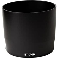 ET-74B Replacement Round Bayonet Lens Hood for Canon RF 100-400mm F5.6-8 IS USM and Canon EF 70-300mm f/4-5.6 IS II USM (Not USM) Lenses
