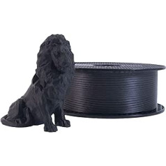 Prusament Prusa Galaxy PLA Filament 1.75 mm 1 kg Spool (2.2 lbs), Diameter Tolerance +/- 0.02 mm, Black