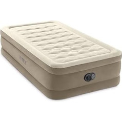 Intex Twin Ultra Plush Air Bed with Fiber-Tech RP, Inflated Size: 99 cm x 191 cm x 46 cm (64426ND)