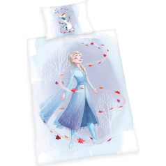 Herding Disney's Frozen 2 Duvet Cover Set, Multi-Colour, 40 x 60 cm, 100 x 135 cm