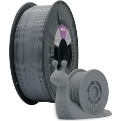 Winkle ASA Filament Ash Grey Handle 1.75 mm Filament Printing 3D Printer 3D Filament Colour Ash Grey Spool 1000 g 8435532914136