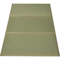 Goliber Tatami Mat for Futon Mattress Japanese (Shikibuton) - Made from Natural Grass, Fresh Smell - Ideal for Sleeping on the Floor and Back Pain (Twin)