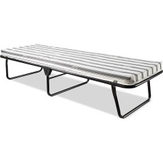 JAY-BE Value folding bed with breathable mattress.