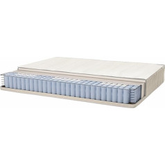 Vitamatres Medic 9-Zone Spring Mattress 90 x 200 cm H3 21 cm Pocket Spring Mattress with Comfort Foam and Microfibre Cover, Mattresses for Children and Adults