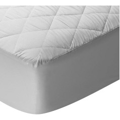 Pikolin Home Pikolin - Quilted Fibre Mattress Protector – Waterproof, anti-dust mite, white Cama 160-160 x 190/200 cm white