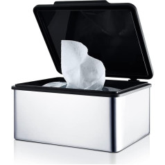 Blomus 68822 wet wiping box Menoto, polished stainless steel