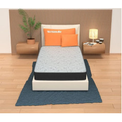 Miasuite I Sogni Italiani Mattress 75 x 190 cm, Height 13 cm, Made of Waterfoam, Folding Mattress, Breathable, Hypoallergenic and Dust Mite Proof, Model: Summit H13