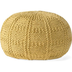 Christopher Knight Home Yuny POF, Textile, Yellow