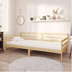 Chusui Schlafsofa 2-Sitzer mit 2 Kissen, Couch für Wohnzimmer, für Wohnungen, Couch Mit Schlaffunktion, Loungesofa, Couch, Sofas & Couches, Relaxsofa, Braun Stoff