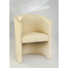 H&S Design Cocktail Chair Club Chair Lounge Chair Club Furniture Office Chair Practice Furniture Cream / Beige