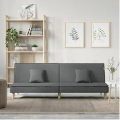 Zeyuan Sofa Bed Dark Grey Fabric Sofa with Sleep Function, Sofa Bed, Sofa Bed, Small Sofa Bed, Sofa Bed, Living Sofa, Sitting Area Living Room