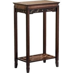 Generic Console Tables for Hallway, Compact Side Table, Narrow Console Table, Small Wooden Entrance Tables, Double Tier Display Stand for Entryway, Console Table