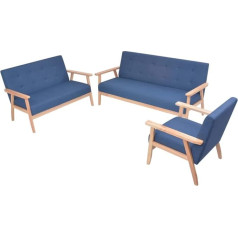Whopbxgad Outdoor Patio Set,Outdoor Furniture Set,Queen Sleeper Sofa,Sofagarnitur 3-TLG. Stoff Blaucouch,honbay sectional Sofa,gnixuu sectional Sofa,Love sac Couch,