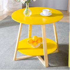 Cclla Nesting Round End Table Moderner Couchtisch Minimalistischer Beistelltisch für Balkon Wohnzimmer Akzent Dekor Möbel Nachttische Zeitgenössische Konsole Sofa Eingangshalle Tisch mit Regal (FA