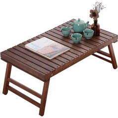 Klapptisch, Computertisch, Bett, Faltbar, Faul, Niedriger Tisch, Massivholz, Tragbar, Bodentisch, Tragbar, Für Den Außenbereich
