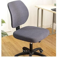 1/2 pieces split office chair cover elastic chair covers office chair cover calculator chair cover protective cover for desk chair swivel chair computer chair covers