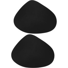 Zerodeko 2st Westliches Tischset Schüssel Tischsets Tischset Im Nordischen Stil Wiederverwendbares Platzdeckchen rutschfeste Tischunterlage Ovales Tischset-Set Untersetzer Teller Leder