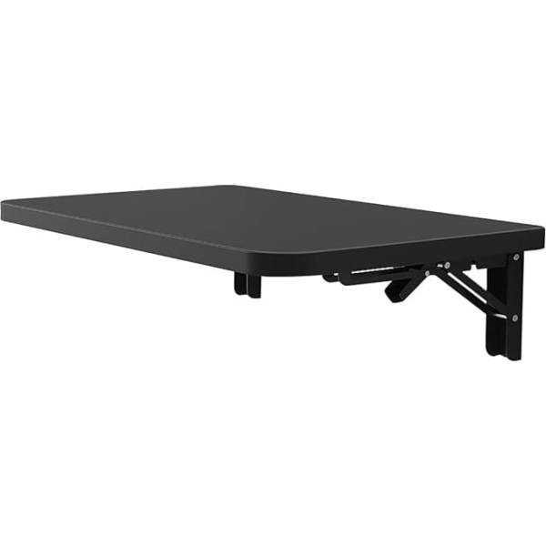 Zyylivr Wooden Wall Table Foldable Space Saving Wall Folding Table Kitchen Table Floating Wall Mounting for Desk Dining Table Computer Desk Folding Hanging Table for Office, Study, Bedroom (Colour: C