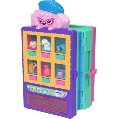 Polly Pocket Clothes Shop Playset - Working Vending Machine, 2 Tier Playset, 2 Dolls, 1 Cute Poodle and Over 35 Accessories for Styling and Storytelling, HKW12