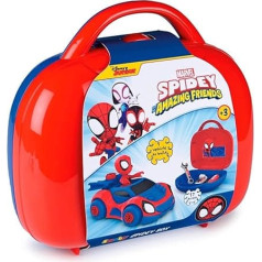Smoby - Spidey Box - Tool Box - Toy for Kids Crafts - 360905