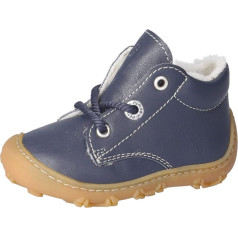 RICOSTA Colin Girls' and Boys' First Walking Shoes, WMS:Wide, Barefoot Shoes, Blue 180.