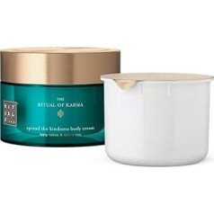 RITUALS Body Cream + Refill Pack The Ritual of Karma Cream with Lotus and White Tea Soothing and Rich with Summer Fragrance 220 ml + 220 ml