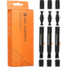 K&F Concept 3 x Lens Cleaning Pen Soft Special Cleaning Brush for Digital Camera Cleaning for Cleaning Lens, Lenses, Filters, Cameras, DSLR, Optics